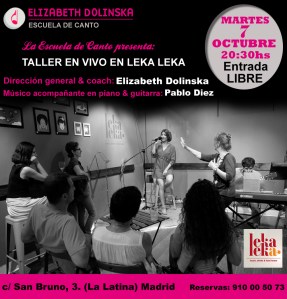 TALLER EN VIVO